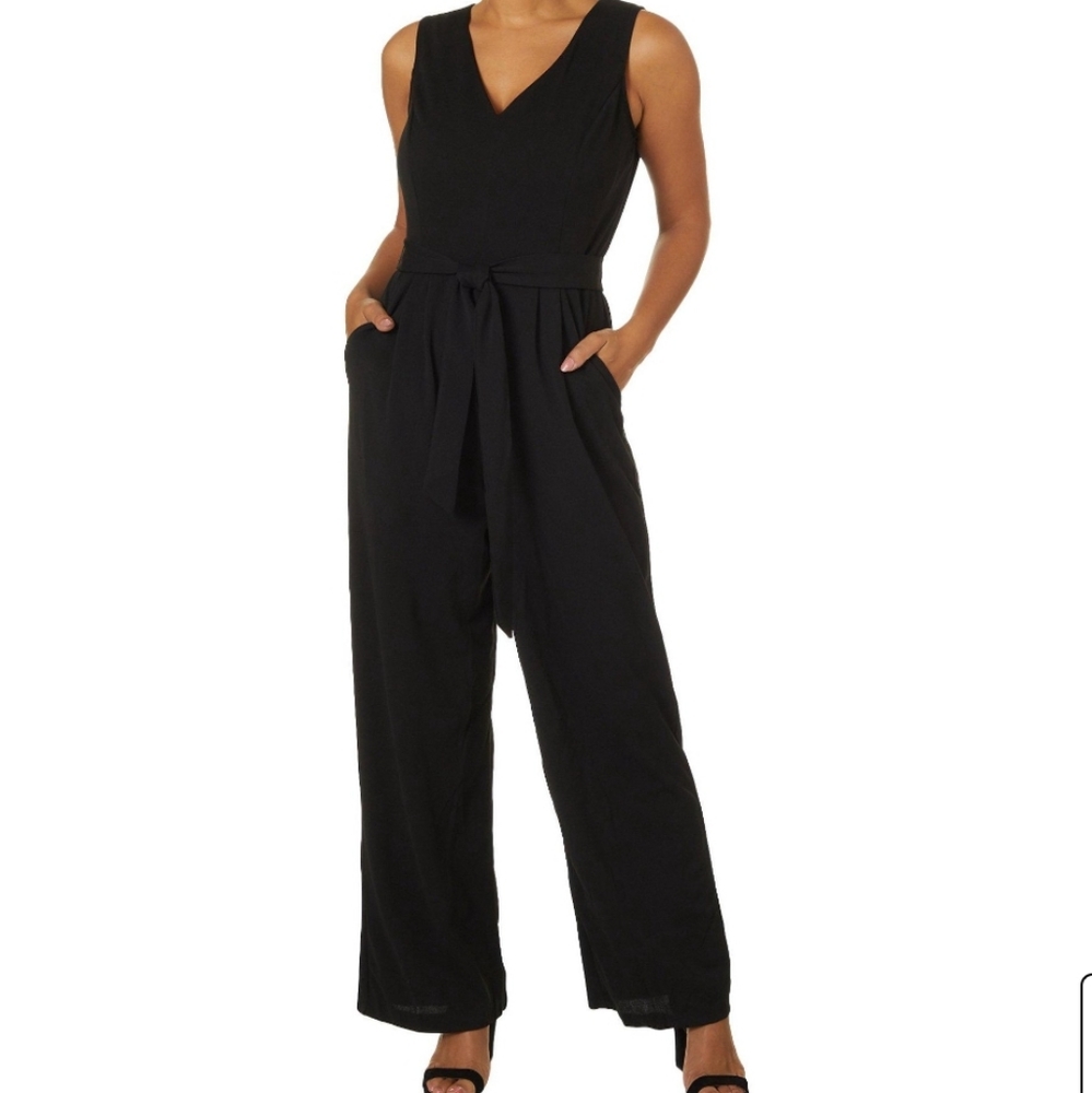Emma & Michelle black jumpsuit size 12